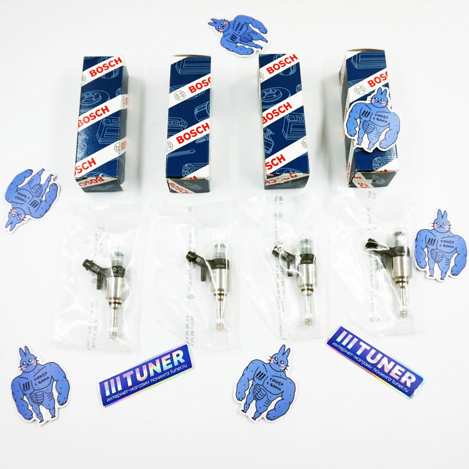 BOSCH 026150001H Форсунка топливная VAG MQB Golf 7R, Audi S3 USA