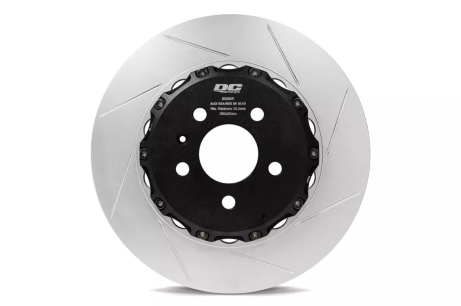 Тормозной диск AUDI RS4 RS5 B9 2018-> DC Brakes 330*22mm, ЗАДНИЙ, DC55011S
