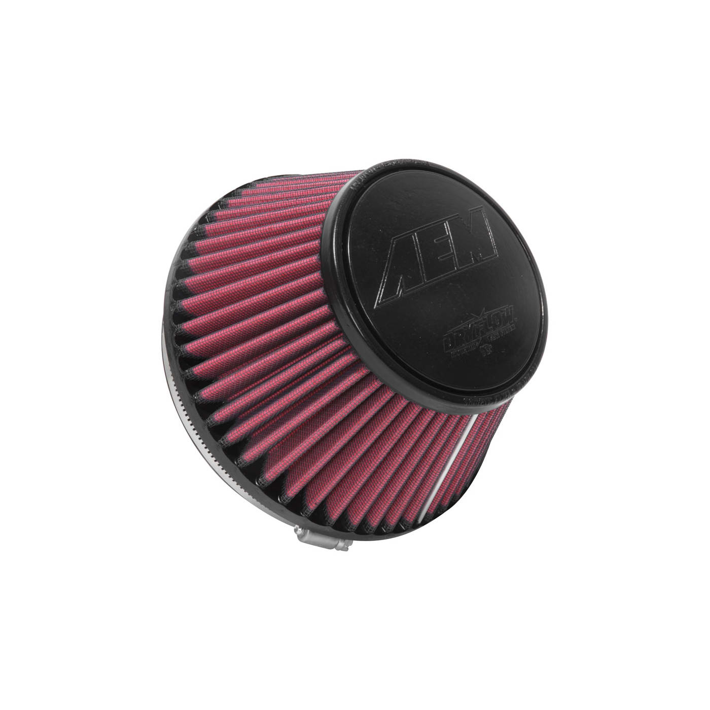 Воздушный фильтр нулевого сопротивления AEM 21-2093DK универсальный D=152mm L=102 мм
