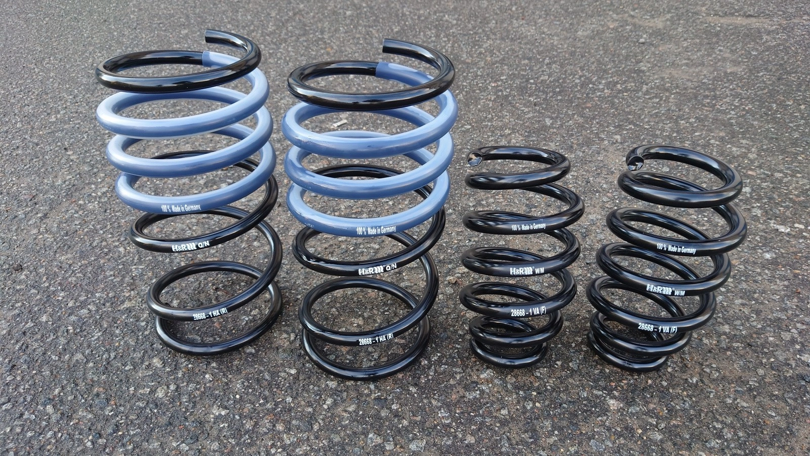 H&R 28668-1 Пружины с занижением Mercedes Benz G500 G350 G63 W463