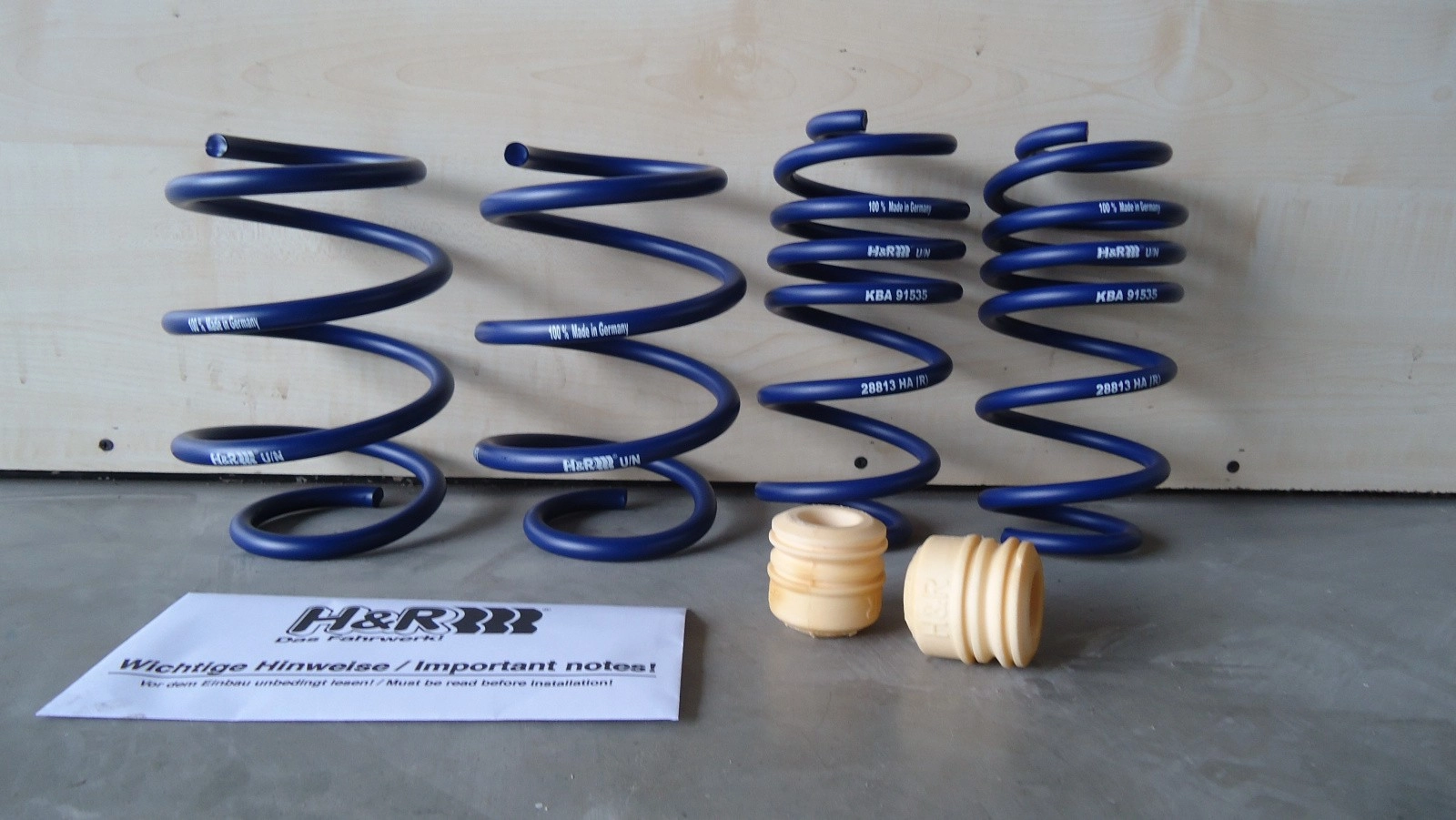 H&R 28813-1 Пружины с занижением Mini Cooper F56