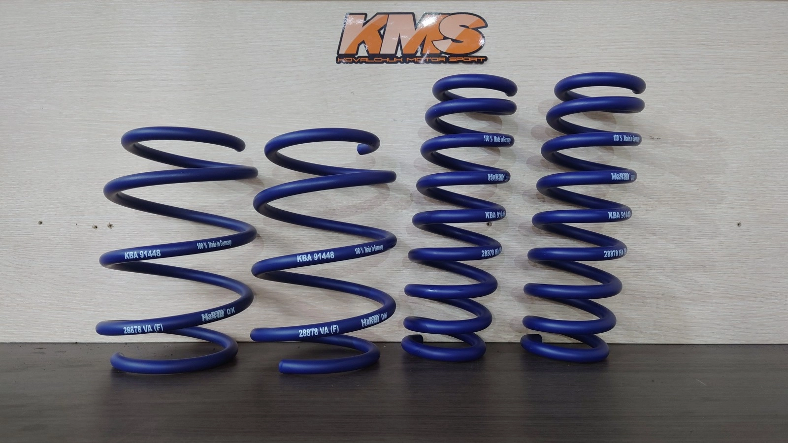 H&R 28878-1 Пружины с занижением BMW 3 F30, 4 F32/F36