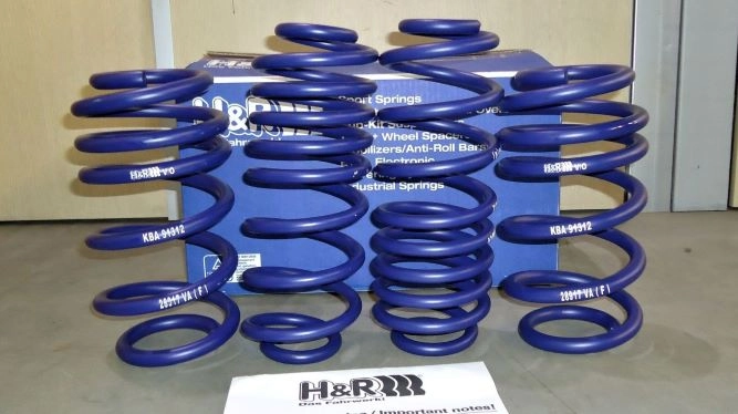 H&R 28917-1 Пружины с занижением Audi A6 (C7) / A7 (C7)