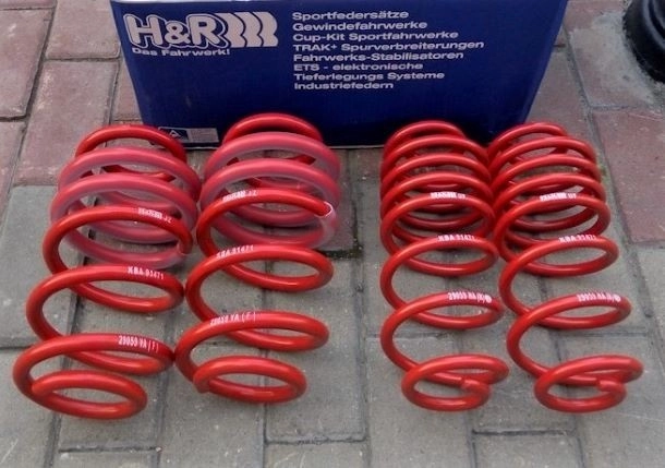 H&R 29059-1 Пружины с занижением Audi A4, A5, S5 (B8)