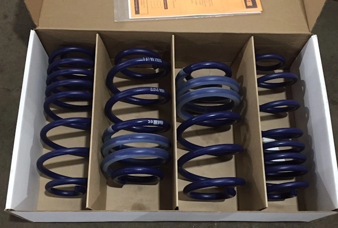 H&R 29061-3 Пружины с занижением Audi A4, A5 (B8)