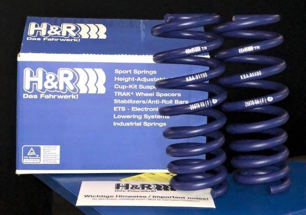 H&R 29078-4 Пружины с занижением BMW X5/X5M E70, X6/X6M E71