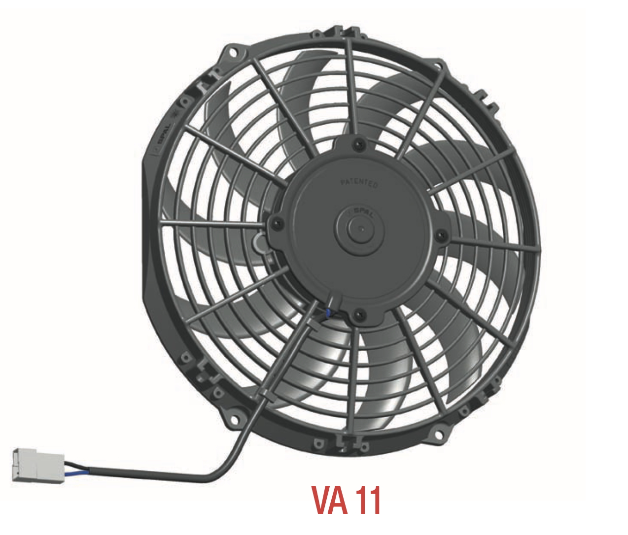Вентилятор толкающий (перед радиатором) 10" (255mm) 1430 м3/ч SPAL VA11-AP7/C-57S