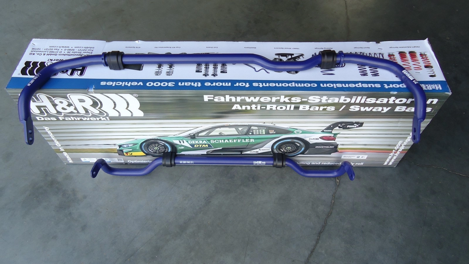 H&R Anti-Roll-Bars 33851-4 Стабилизаторы поперечной устойчивости для Skoda Octavia A7, VW Golf 7