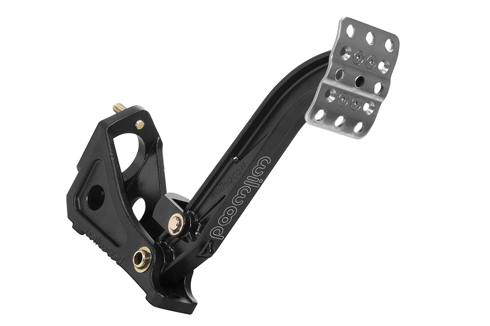 Педальный узел, напольное крепление, 6:1, под один цилиндр Wilwood, 340-13833