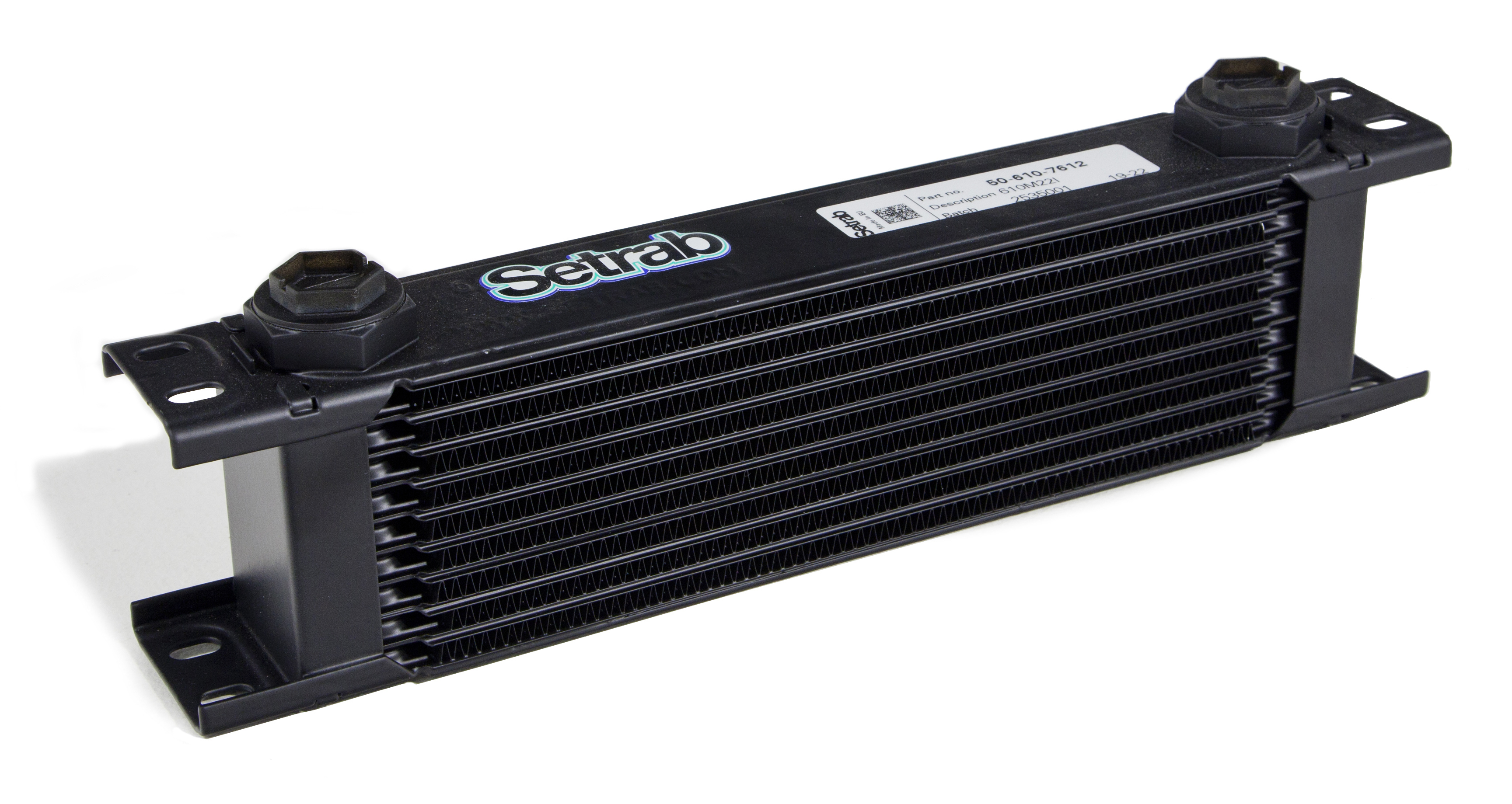 Радиатор масляный 10 рядов; 330 mm ширина; ProLine STD (M22x1,5 выход) Setrab, 50-610-7612