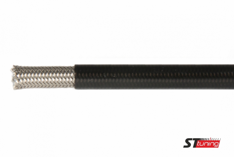 Армированный шланг AN-04/D-04, 600 серия Teflon, карбон силиконовая оплетка, 600-04CB Goodridge