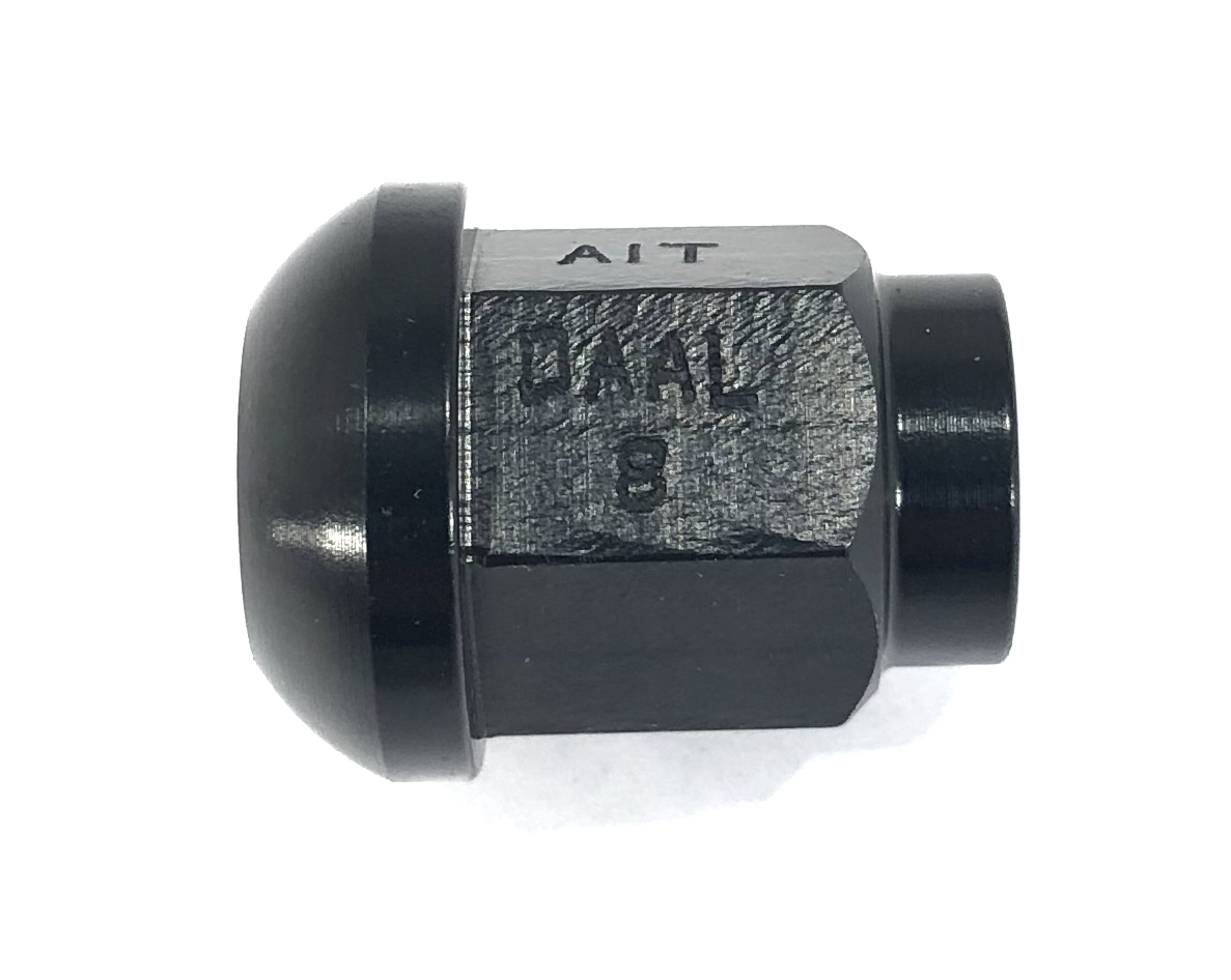 Гайка колёсная посадка сфера, резьба M14 x 1.5 mm;  алюминий 7075; A.I. TECH AIT DAAL8