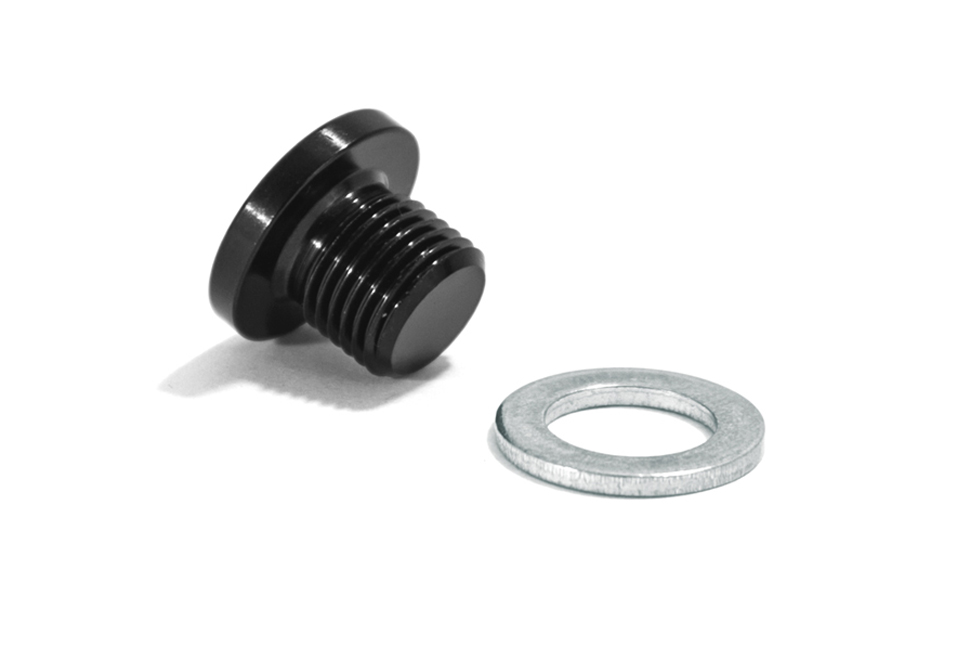 Заглушка (папа) M14 x 1.5 mm, алюминий, BLACKROCK LAB, AM814-M1415BK