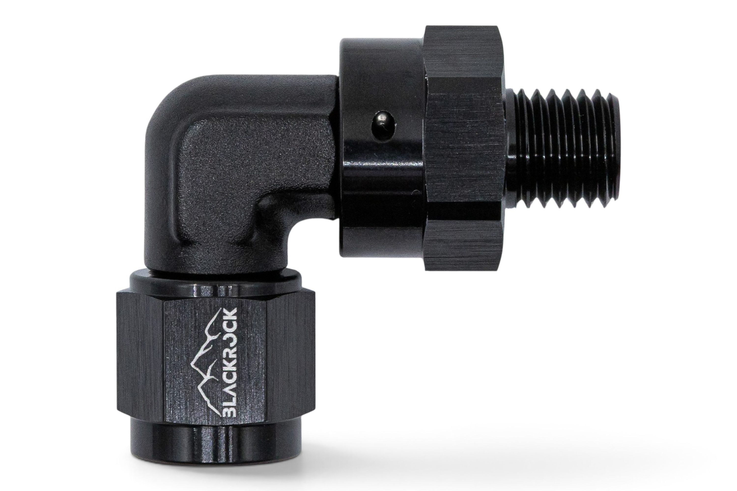 Адаптер М AN06 - П M12 x 1,5 mm, 90°, алюминий, BLACKROCK LAB, AN923-06M1215SW