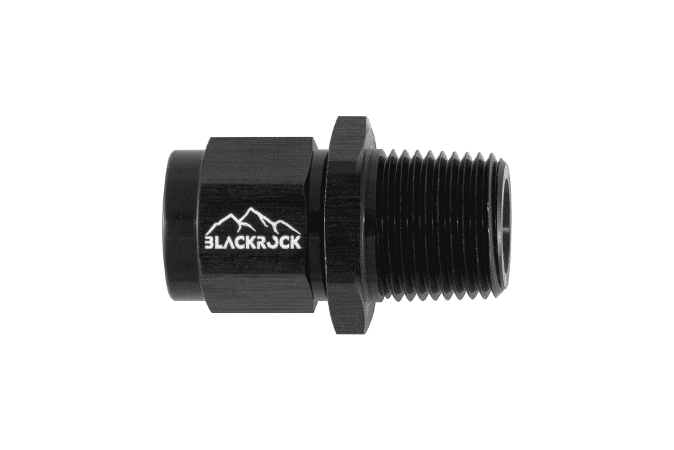 Адаптер М AN06 - П NPT3/8", алюминий, BLACKROCK LAB, AN951-06-38NPT