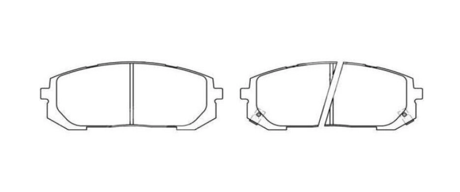 Колодки тормозные DC2302P17 DC Brakes Street STR.S+, перед HYUNDAI SONATA; TUCSON; KIA K5, SPORTAGE