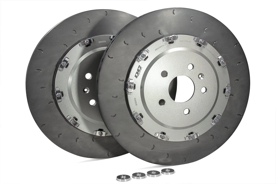 Тормозной диск AUDI TT RS 2.5 8S DC Brakes, кит перехода с 370*34 на 380*34mm, ПЕРЕДНИЙ, DC62012A