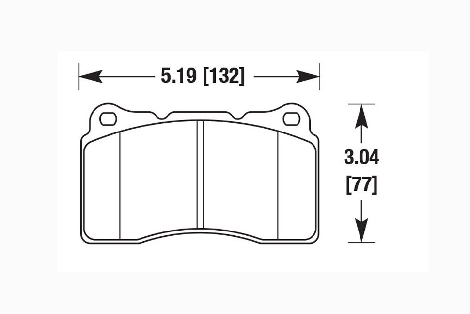 Колодки тормозные DP81210RPX EBC RP-X Lancer Evo V-X; SUBARU WRX STI; MEGAN RS