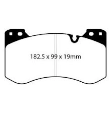 Колодки тормозные DP82454RPX EBC RP-X BMW передние M2 G87; M3 G80; M4 G82;