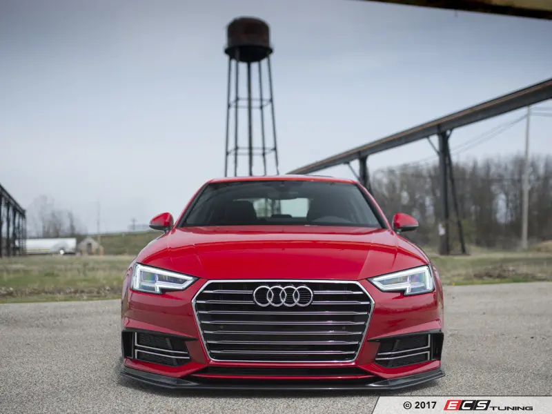 ECS Tuning ES#3146390 Карбоновая губа переднего бампера для Audi A4/S4 B9