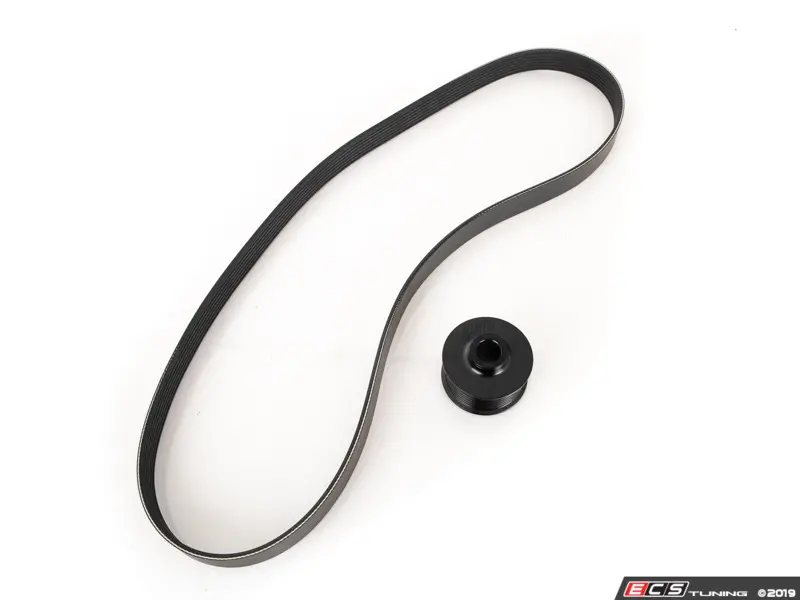 ECS Tuning ES#4056960 Шкив компрессора уменьшенного диаметра для Audi 3.0 TFSI