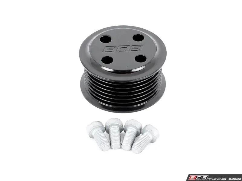 ECS Tuning ES#4608575 Шкив компрессора уменьшенного диаметра для Audi A6 A7 A8 3.0 TFSI CREC