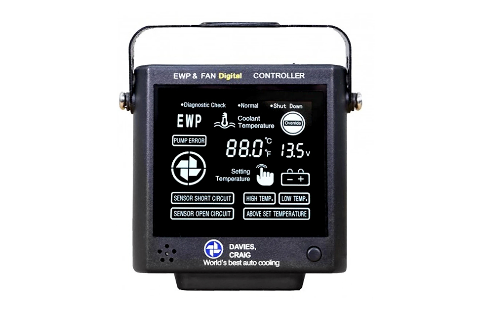 Контроллер с LCD дисплеем для электро-помпы и вентилятора DAVIES CRAIG 8002