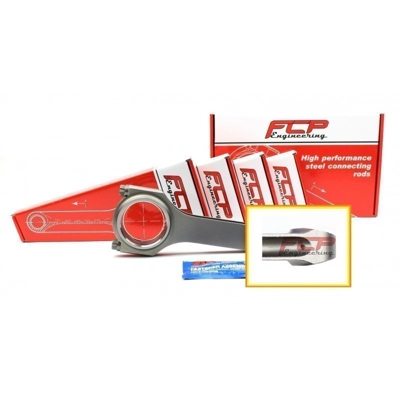 FCP EA888 H-Beam Кованые стальные шатуны 144MM/23MM под тюнинговые поршни