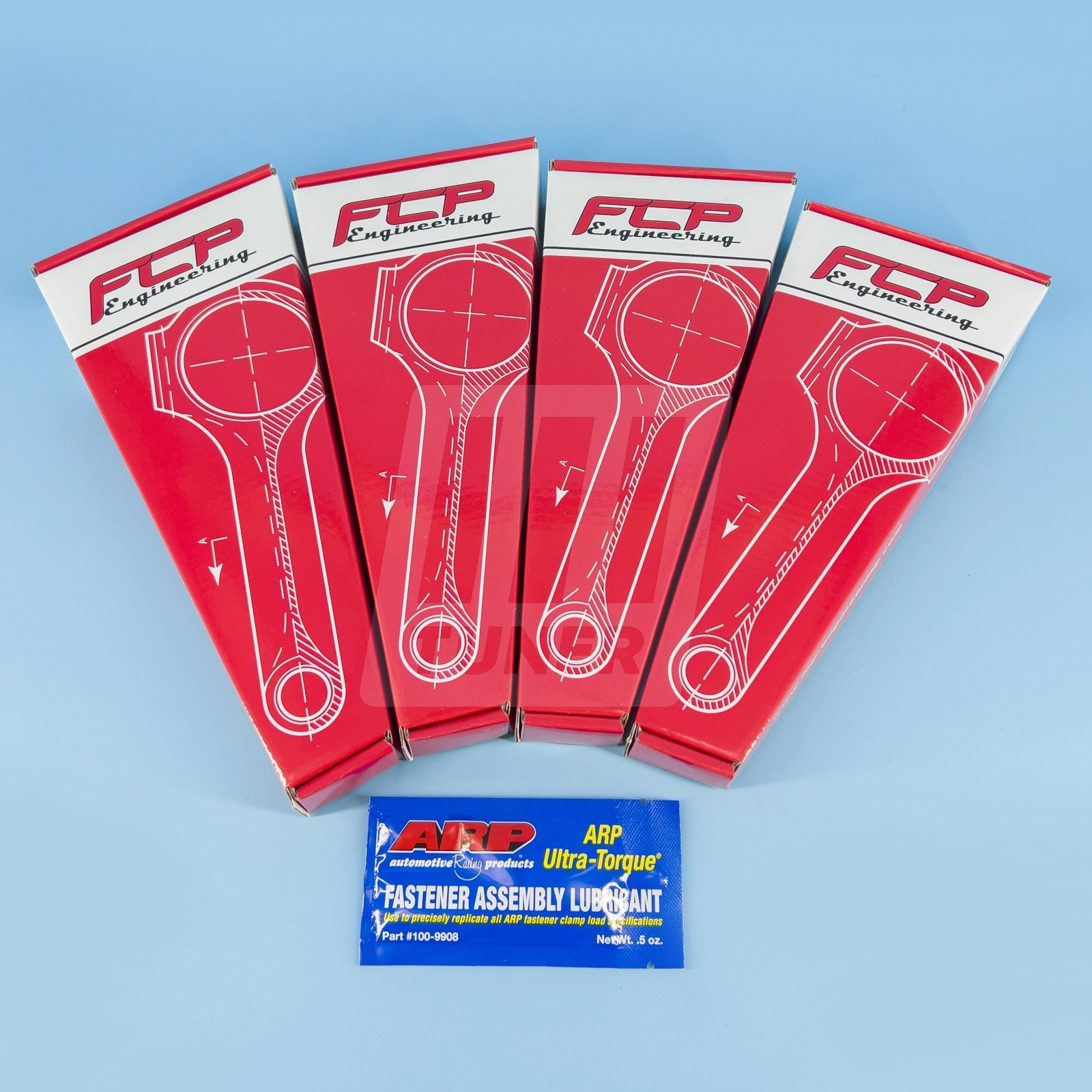 FCP EA888 X-Beam Кованые стальные шатуны 144MM/23MM под оригинальные поршни