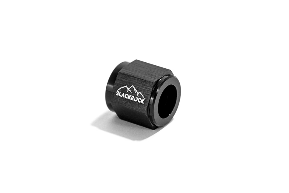 Фитинг AN-04 гайка под развальцовку Hardline, алюминий, BLACKROCK LAB H04-818-BK