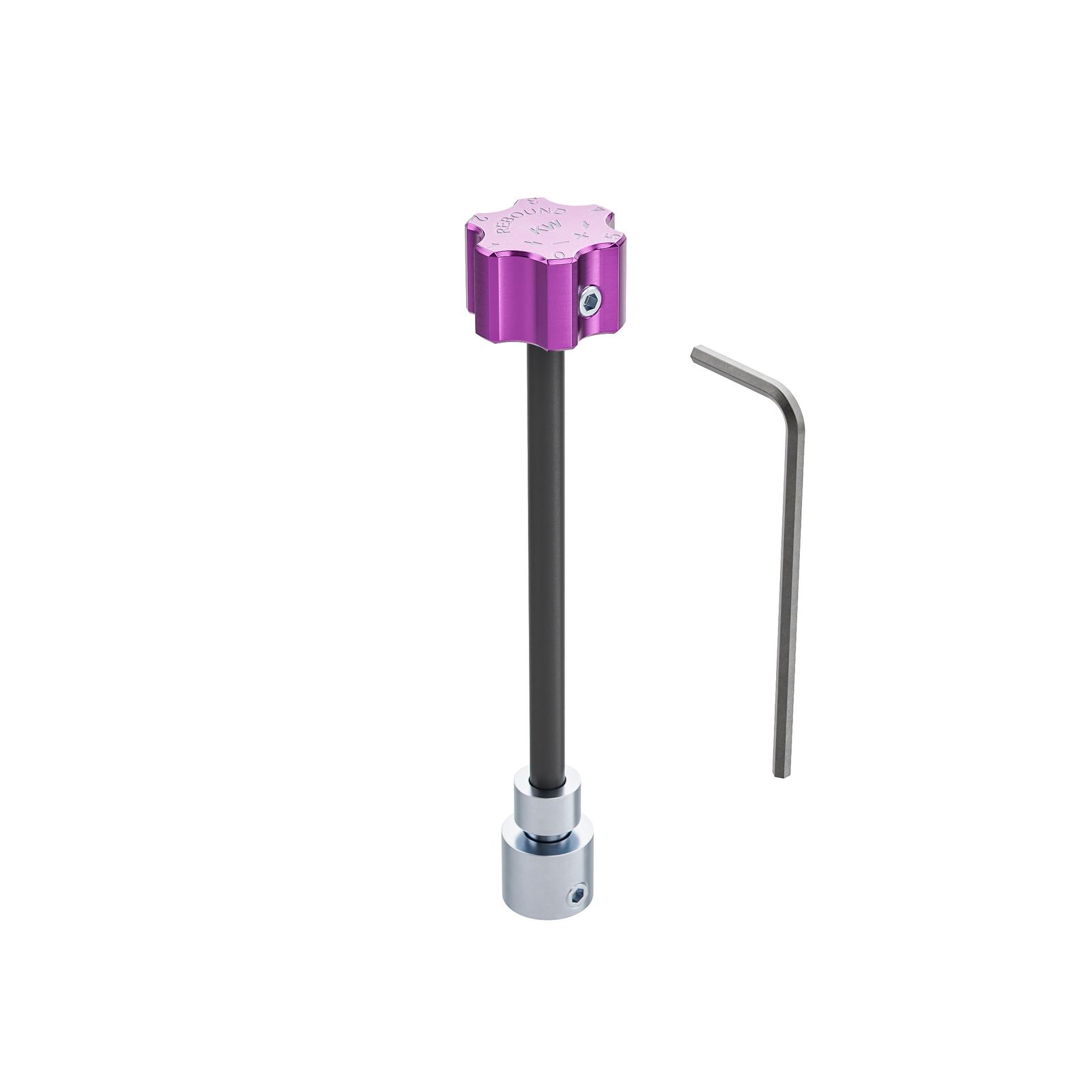 KW Extension of rebound damping adjustment