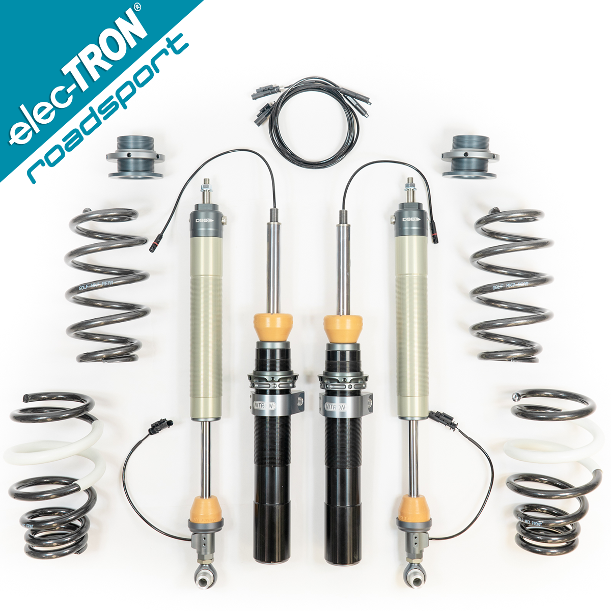 Volkswagen Golf R MK7 (13-20) / MK8 (20-) NTR elec-TRON RoadSport Suspension Kit
