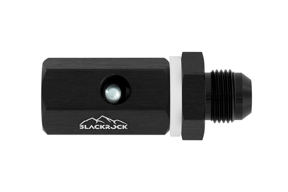 Клапан вентиляции топливного бака с запорным устройств (Roll Over Valve) AN06 BLACKROCK LAB ROV-06BK