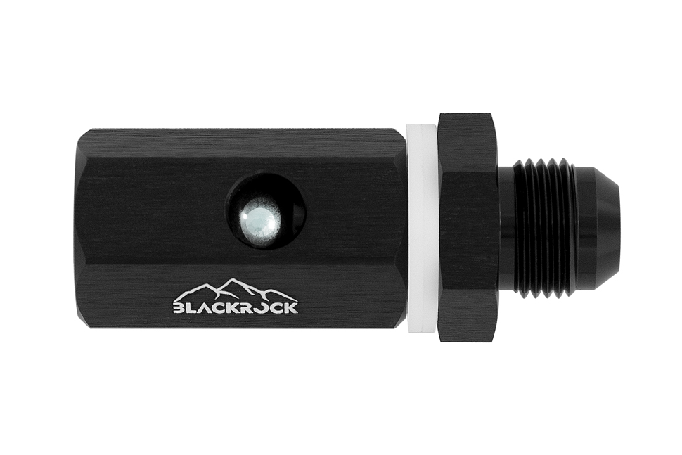 Клапан вентиляции топливного бака с запорным устройств (Roll Over Valve) AN08 BLACKROCK LAB ROV-08BK