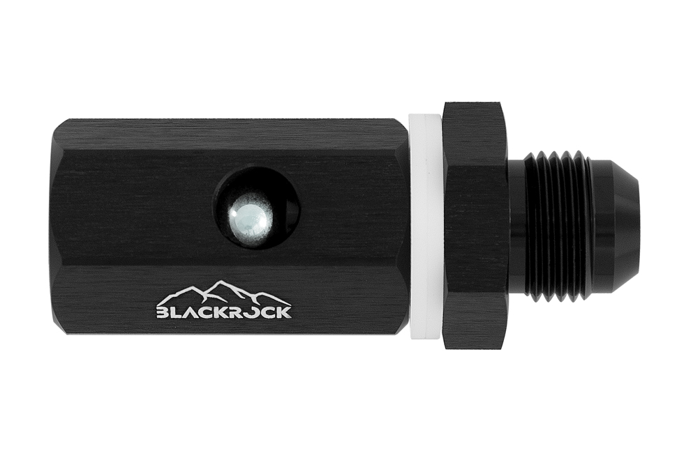 Клапан вентиляции топливного бака с запорным устройств (Roll Over Valve) AN10 BLACKROCK LAB ROV-10BK
