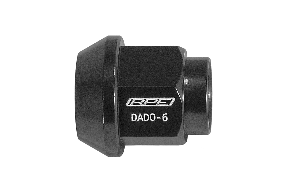 Гайка колёсная посадка конус, резьба M14 x 1.5 mm; сталь, RPE RPE-DADO-6