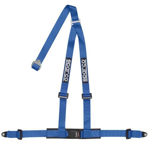 Ремень безопасности SPARCO 3 точки, 2", болты, ECE, синий, 04608BV1AZ