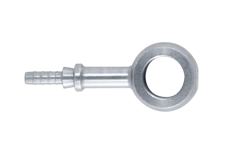 Фитинг banjo d12 mm, длинный D-03 сталь, под опрессовку S5092-03-M12Z, Goodridge