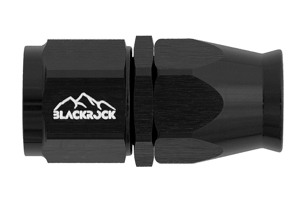 - 12 AN (12AN AN12) фитинг прямой, алюминий BLACKROCK LAB T12-001-6BK тефлоновый шланг (600 серия)