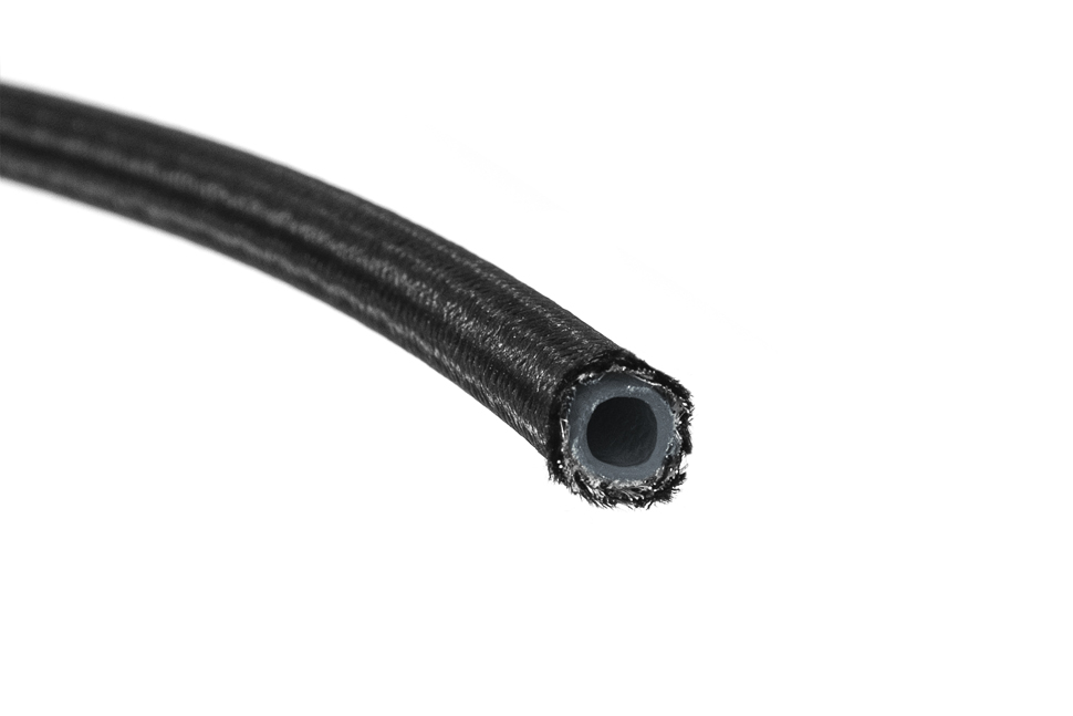 Армированный шланг AN-04/D-04, T60 серия, тефлон (PTFE) BlackRock Lab T604NYBK сталь+нейлон, черный