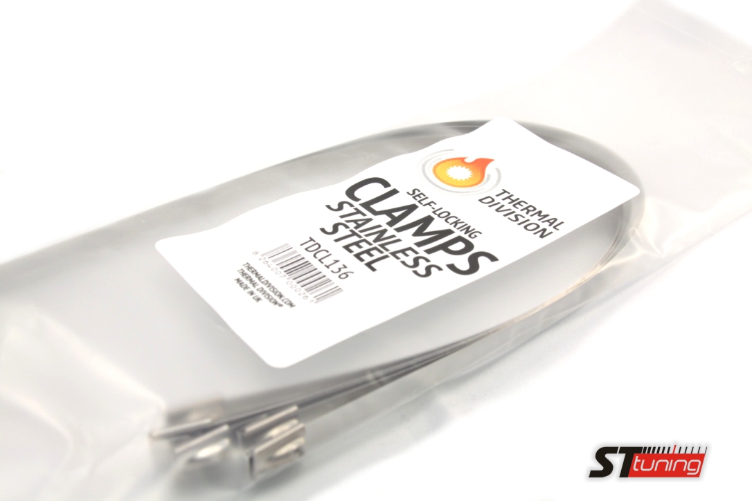 Хомуты 6 шт. для трубы до 120 мм (4,8") 8 мм*40 см, нерж. сталь, Thermal Division TDCL136