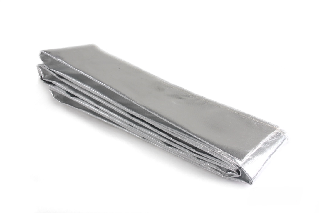 Термоизоляция шлангов и проводов 50mm, цена 1м Al+Fiberglass Wire Shield, Thermal Division TDWH2010