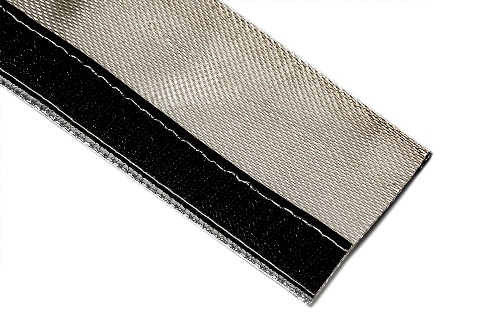 Термоизоляция шлангов и проводов 25mm цена за 1m Al+Silica, на липучке, Thermal Division TDWL251VL