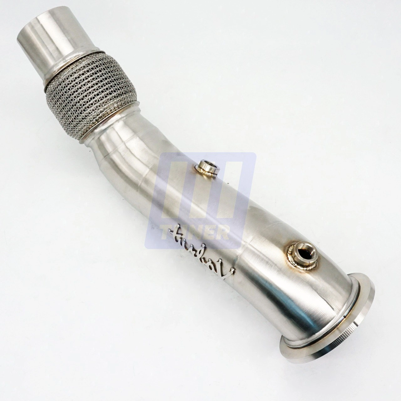 Turbo-V Даунпайп без катализатора для BMW B48