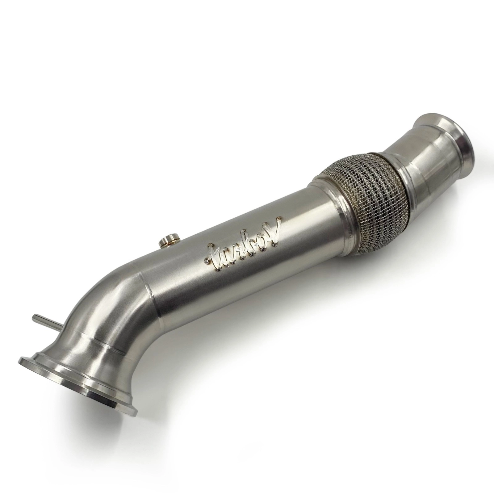 Turbo-V Даунпайп без катализатора для BMW B58 OPF