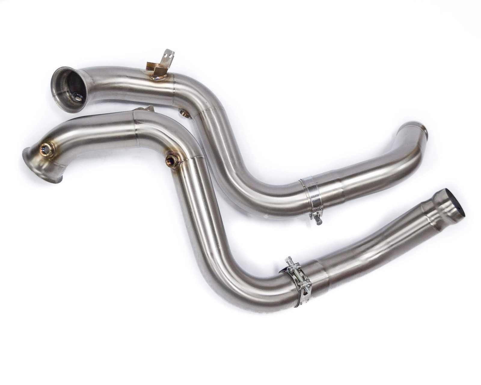 Turbo-V Даунпайпы без катализаторов для Mercedes-Benz С63 / C63S AMG (W205)