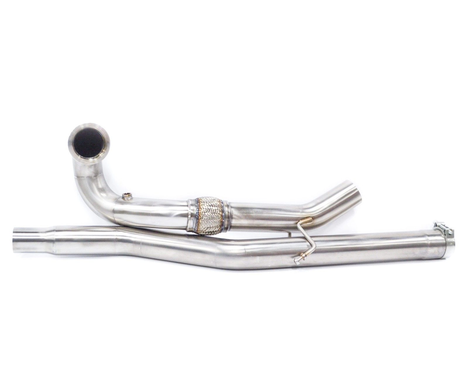 Turbo-V Даунпайп без катализатора для VAG 1.8 2.0 MQB 4x4 (65 мм)