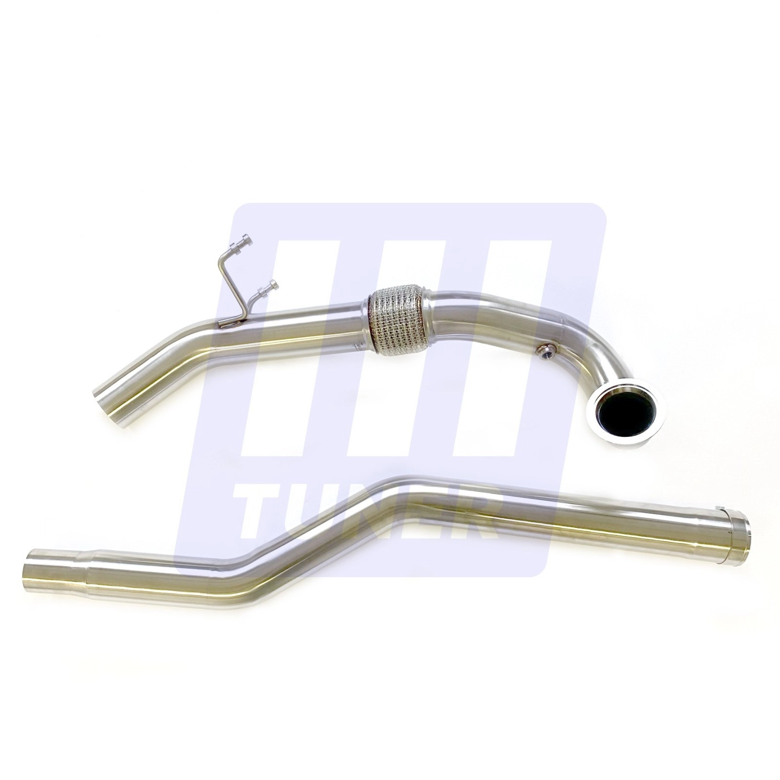 Turbo-V Даунпайп без катализатора для VW newTiguan / Passat Alltrack 2.0 TSI 220hp