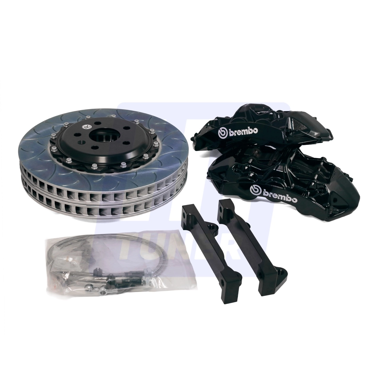 TUNER Комплект тормозной системы Brembo 6pot для VAG (чёрный)
