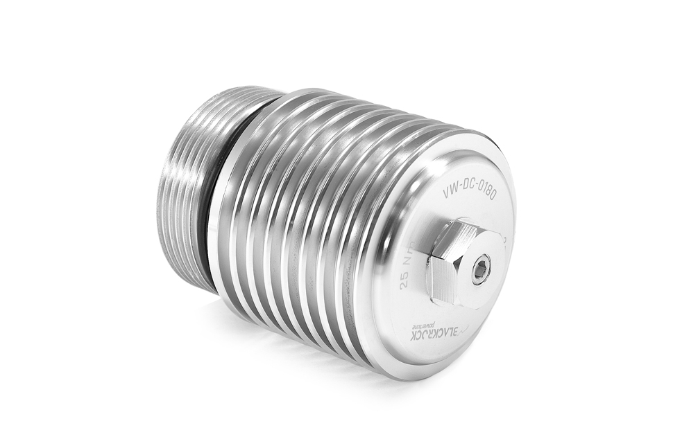 Крышка фильтра DSG DQ250, алюминиевая BLACKROCK LAB VW-DC-0180; VAG Gen3 MQB 1.8T, 2.0T